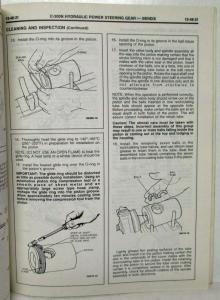 1988 Ford Truck Service Shop Manual Supplement for 1989 Comm Stripped Chassis