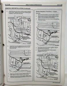 1994 Ford Motor Company Mercury Villager Service Shop Repair Manual
