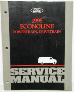 1995 Ford Econoline Van Service Shop Repair Manual 2 Vol Set