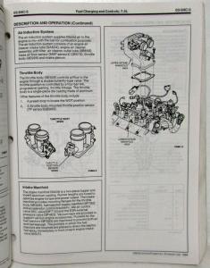 1995 Ford Econoline Van Service Shop Repair Manual 2 Vol Set
