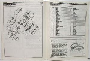 1990 Ford Aerostar Truck Service Shop Manual Supplement