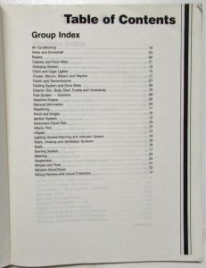 1988 Ford Aerostar Truck Service Shop Repair Manual