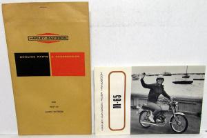 1969 Harley Davidson Motorcycle M-65 &S Riders Hand Book Owners Manual