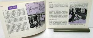 1972 Harley Davidson Motorcycle Rapido Riders Hand Book Owners Manual MLS NOS