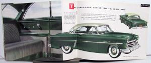 1952 Ford Mainline Customline Crestline Sales Brochure Original Revised 5/52