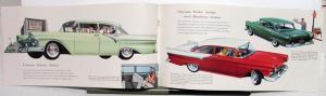 1957 Ford Custom & Custom 300 XL Color Sales Brochure Original Rev Feb 1957