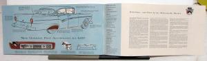 1957 Ford Custom & Custom 300 XL Color Sales Brochure Original Rev Feb 1957