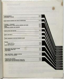 1978 Ford Courier Pickup Truck Service Shop Repair Manual