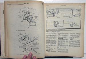 1978 Ford Truck Service Shop Manual Partial Set Engine and Body-Electrical