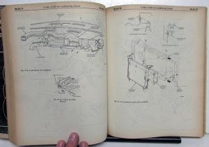 1978 Ford Truck Service Shop Manual Partial Set Engine and Body-Electrical