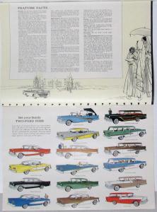 1958 Ford Custom 300 Series XL Color Sales Brochure REVISED 12-57