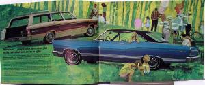 1967 Ford Fairlane 500 XL GT GTA Cupe Hardtop Sedan CANADIAN Sales Brochure