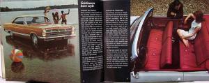 1967 Ford Fairlane 500 XL GT GTA Cupe Hardtop Sedan CANADIAN Sales Brochure