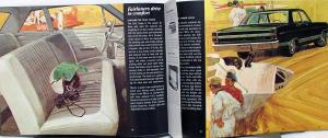 1967 Ford Fairlane 500 XL GT GTA Cupe Hardtop Sedan CANADIAN Sales Brochure