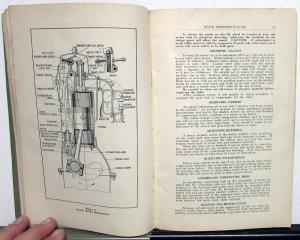 1920 Buick Six Cylinder Owners Manual Reference Book 44 45 46 47 49 50 Series