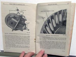 1939 To 1946 Ford Truck Rear Axle Repair Manual T U W COE 3/4 1 Ton Original