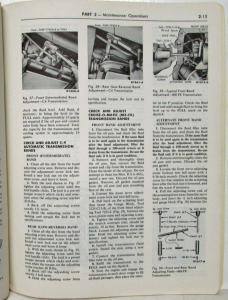 1967 Ford Truck Maintenance & Lubrication Service Shop Manual - Canadian