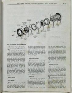 1968 Ford Bronco 1969 Econoline & Club Wagon Service Shop Manual