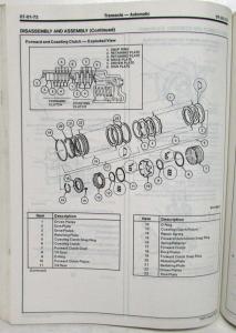 1993 Ford Motor Company Mercury Villager Service Shop Repair Manual