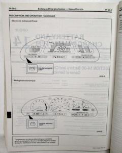 1993 Ford Motor Company Mercury Villager Service Shop Repair Manual