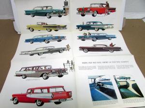 1958 Edsel Full Line Sales Folder Oversized POSTER DISPLAY Original