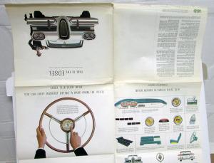 1958 Edsel Full Line Sales Folder Oversized POSTER DISPLAY Original