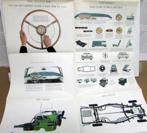 1958 Edsel Full Line Sales Folder Oversized POSTER DISPLAY Original