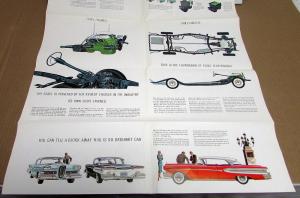 1958 Edsel Full Line Sales Folder Oversized POSTER DISPLAY Original