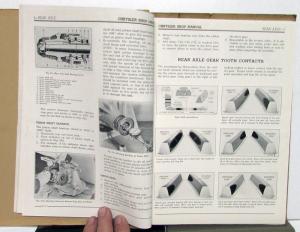 1937 Chrysler Service Shop Manual Repair C14 C15 C16 C17 Models Original