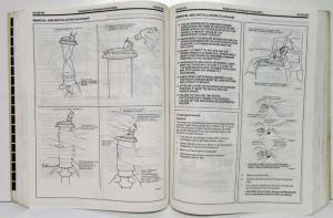 1992 Lincoln Mark VII Service Shop Repair Manual from Ford Motor Company