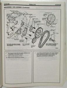 1992 Ford Tempo Mercury Topaz Service Shop Repair Manual