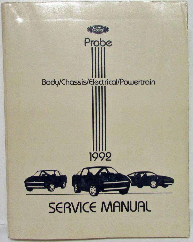 1992 Ford Probe Car Service Shop Repair Manual