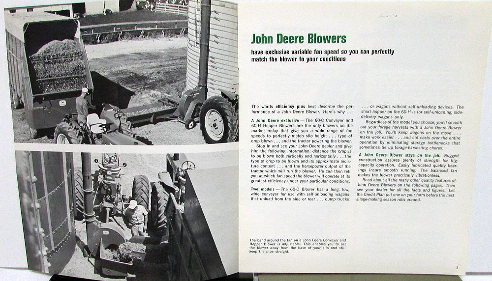 1995 1996 JOHN DEERE 6000 SERIES 66-85 HP TRACTORS SALES BROCHURE CATALOG
