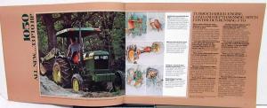 1980 John Deere Dealer Sales Brochure 22 To 50 HP Tractors & Equipment