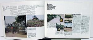 1988 John Deere Dealer Sales Brochure Cultivators Rotary Hoes Hi-Cycle Sprayers