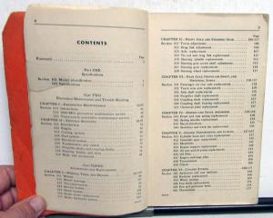 1946 Ford Lincoln Mercury Car Truck Service Manual Flathead 6 Original Repair