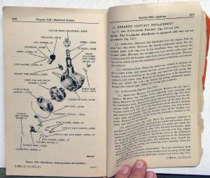 1946 Ford Lincoln Mercury Car Truck Service Manual Flathead 6 Original Repair