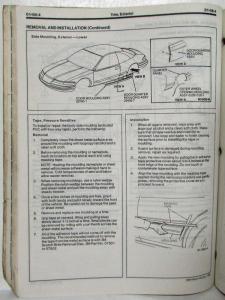 1994 Lincoln Mark VIII Service Shop Repair Manual from Ford Motor Company