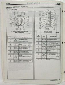 1994 Ford Mustang Revised Service Shop Repair Manual Section 06-09
