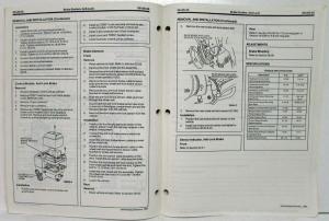 1994 Ford Mustang Revised Service Shop Repair Manual Section 06-09