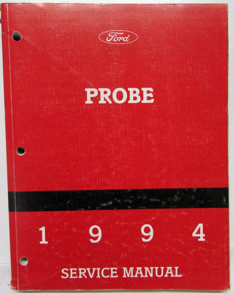 1994 Ford Probe Service Shop Repair Manual
