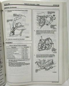 1994 Ford Probe Service Shop Repair Manual