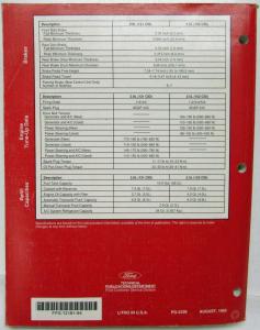 1994 Ford Probe Service Shop Repair Manual