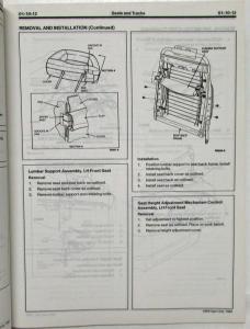 1993 Mercury Capri Service Shop Repair Manual