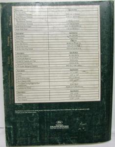 1993 Lincoln Continental Service Shop Repair Manual by Ford Motor Company