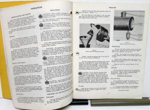 1961 International IH Owners Manual TD-15 Crawler Tractor Series 151 Care & Op