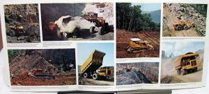 1971 International IH Dealer Brochure Coal Mining Production Industrial Equip