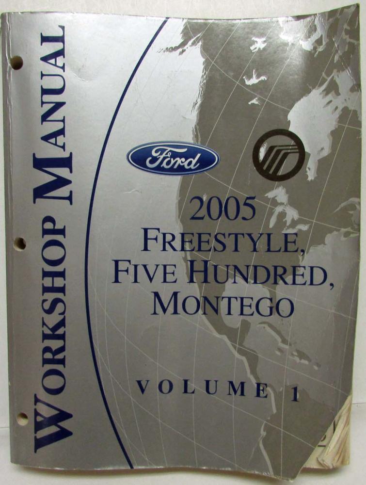 ford five hundred repair manual