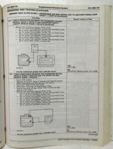 2005 Ford Freestyle Five Hundred & Mercury Montego Service Manual Only Vol 1