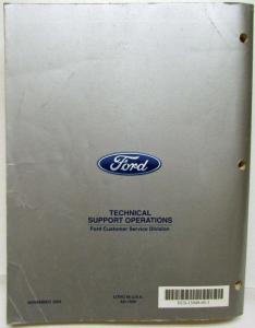 2005 Ford Freestyle Five Hundred & Mercury Montego Service Manual Only Vol 1